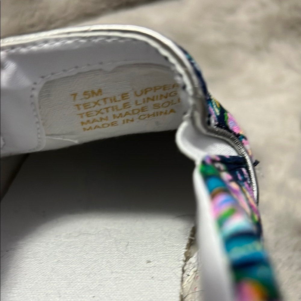 Lilly Pulitzer Floral Slip-On Sneakers - Picture 4 of 4